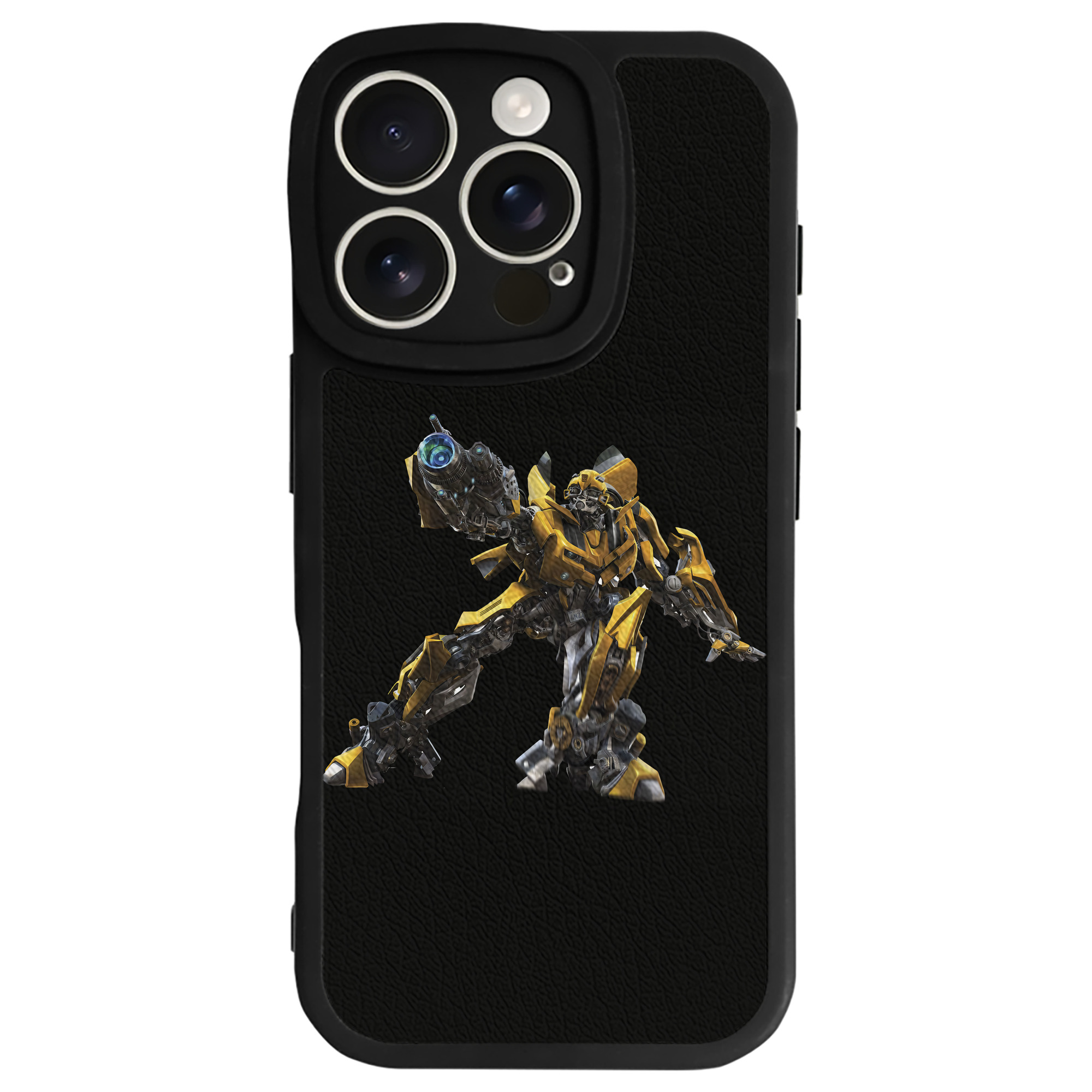（画像用） Transformers トランスフォーマー 【iPhone 16シリーズ対応】シリコンスマホケース（レザー調） 材質：シリコン